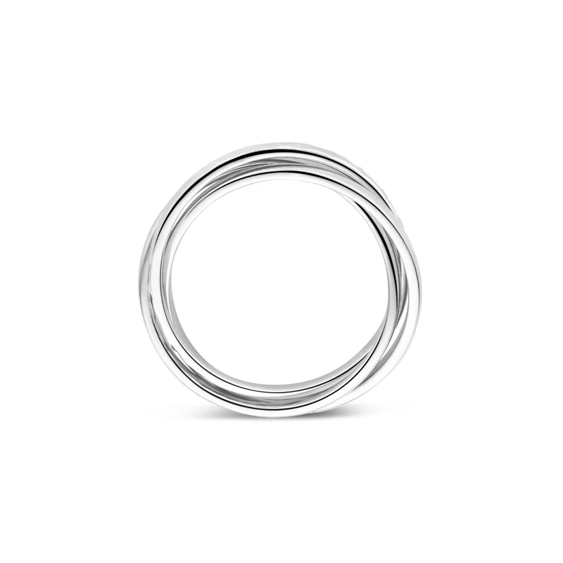 Parte di Me Ponte Vecchio Bague Lucilla en argent sterling 925 avec diamants taille Ponte Vecchio PDM33073-48