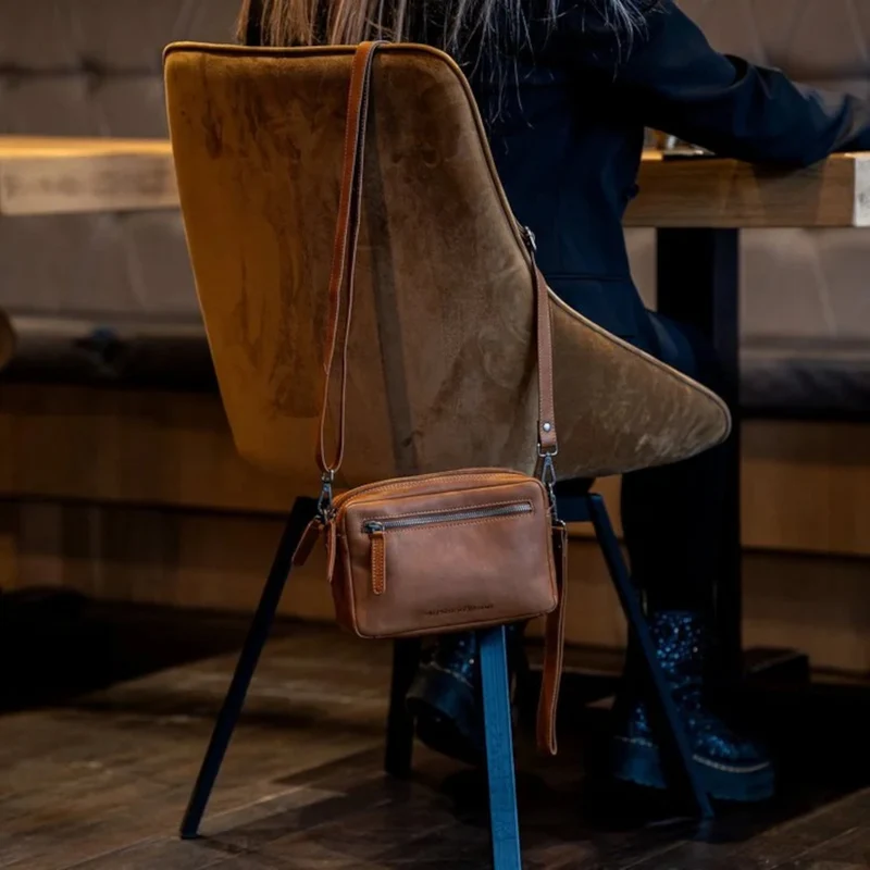 The Chesterfield Brand Tustin Femmes/Sac Besace Cognac C48.122231