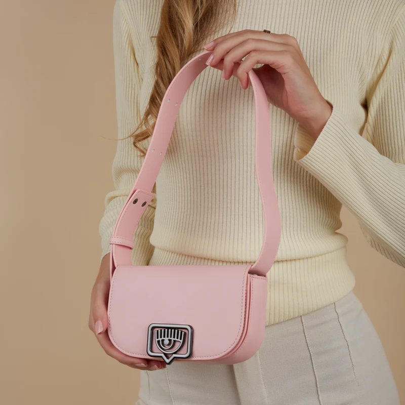 Chiara Ferragni Eyelike Sac à Bandoulière Rose 75SB4BBB-ZS517-439