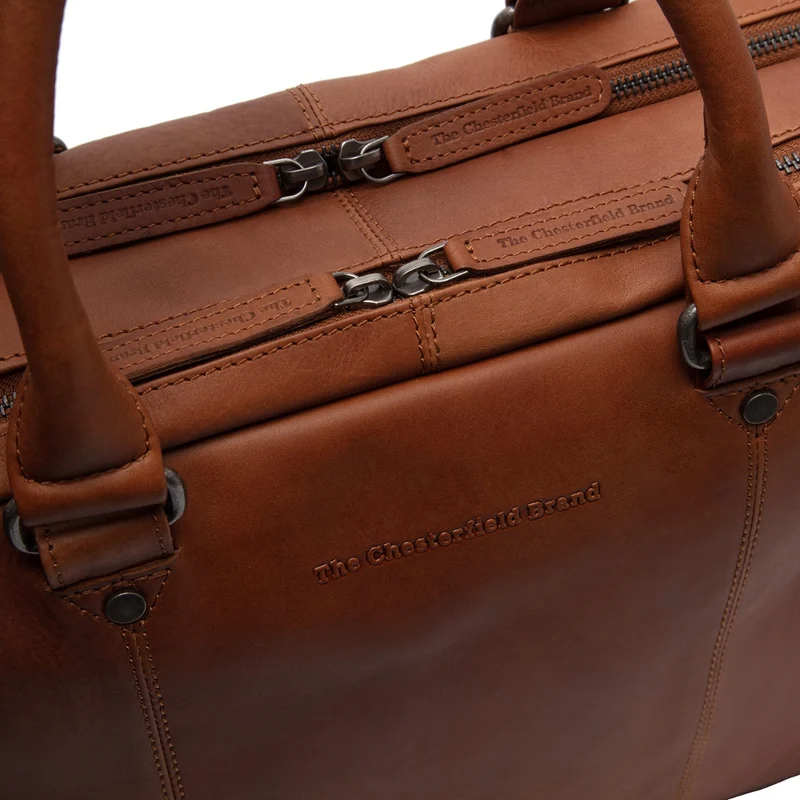 The Chesterfield Brand Boston Unisexe Sac Ordinateur Cognac C40.108631