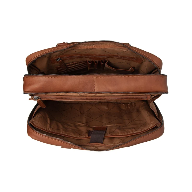 The Chesterfield Brand Boston Unisexe Sac Ordinateur Cognac C40.108631