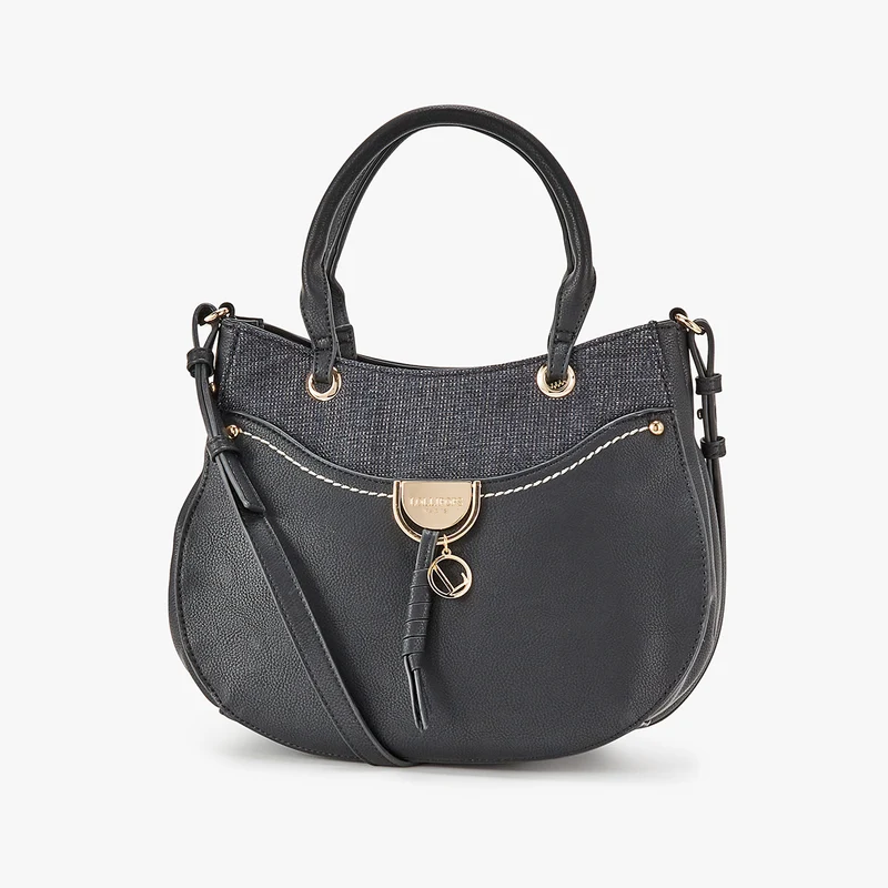 Sac à main noir Livourne