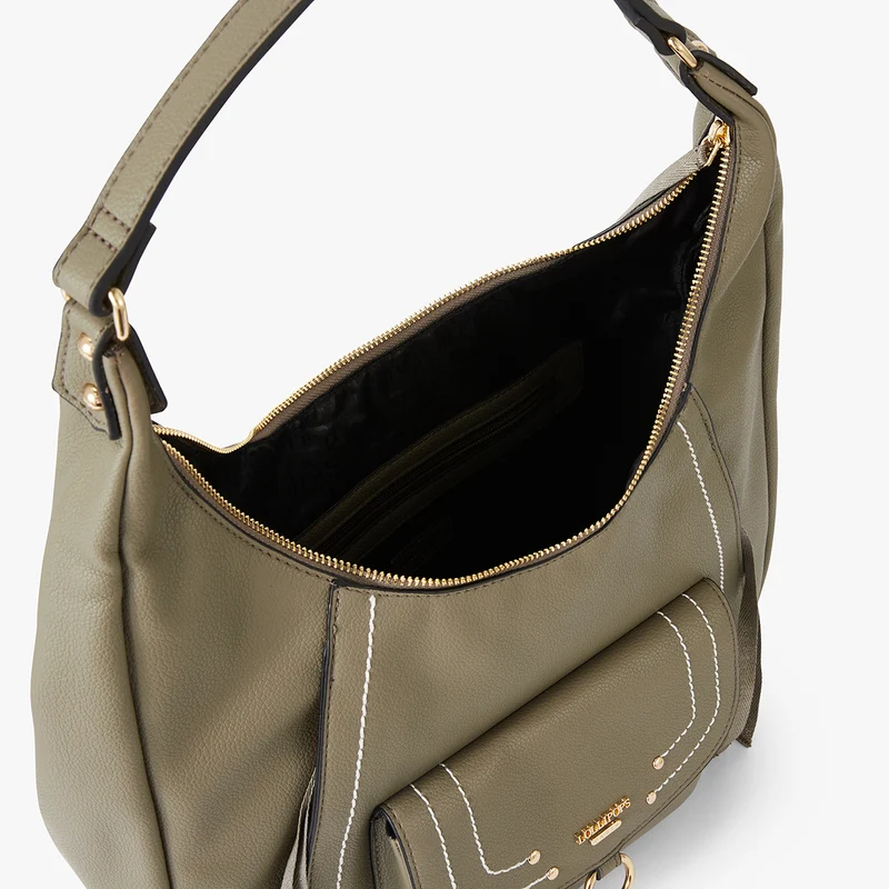 Sac hobo kaki Laos