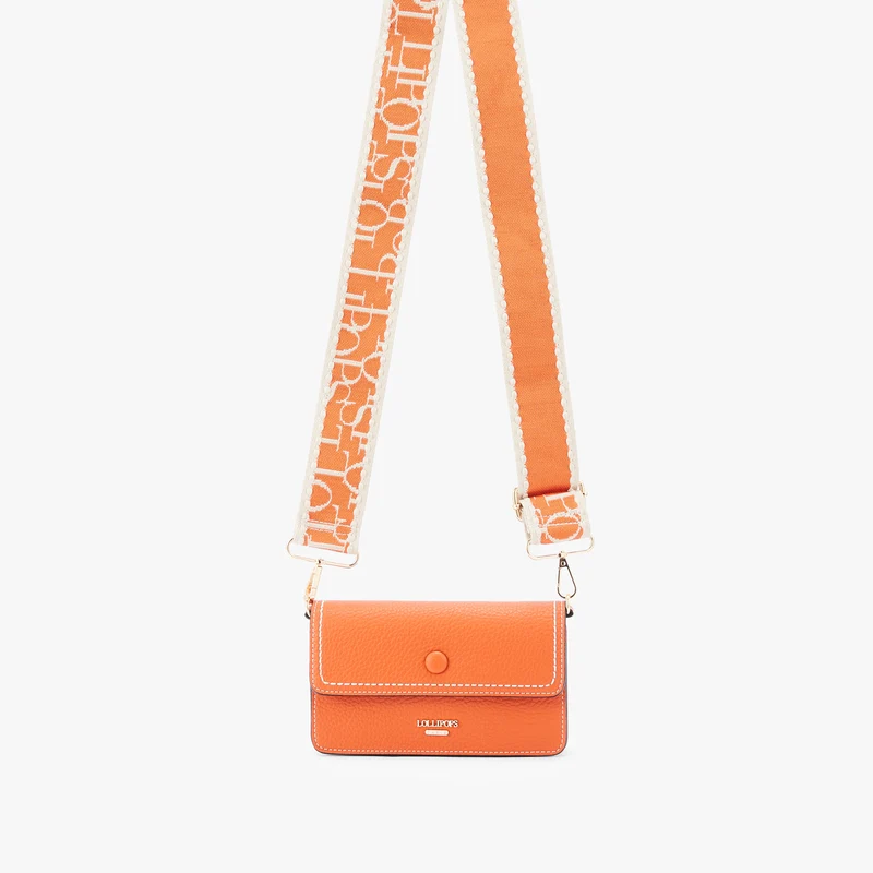 Pochette de téléphone orange Narnin