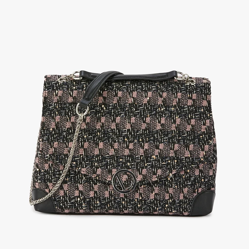 Grand sac bandoulière rose Modugno