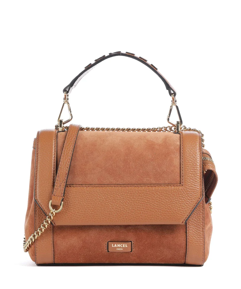 Lancel Ninon M Sac porté épaule camel