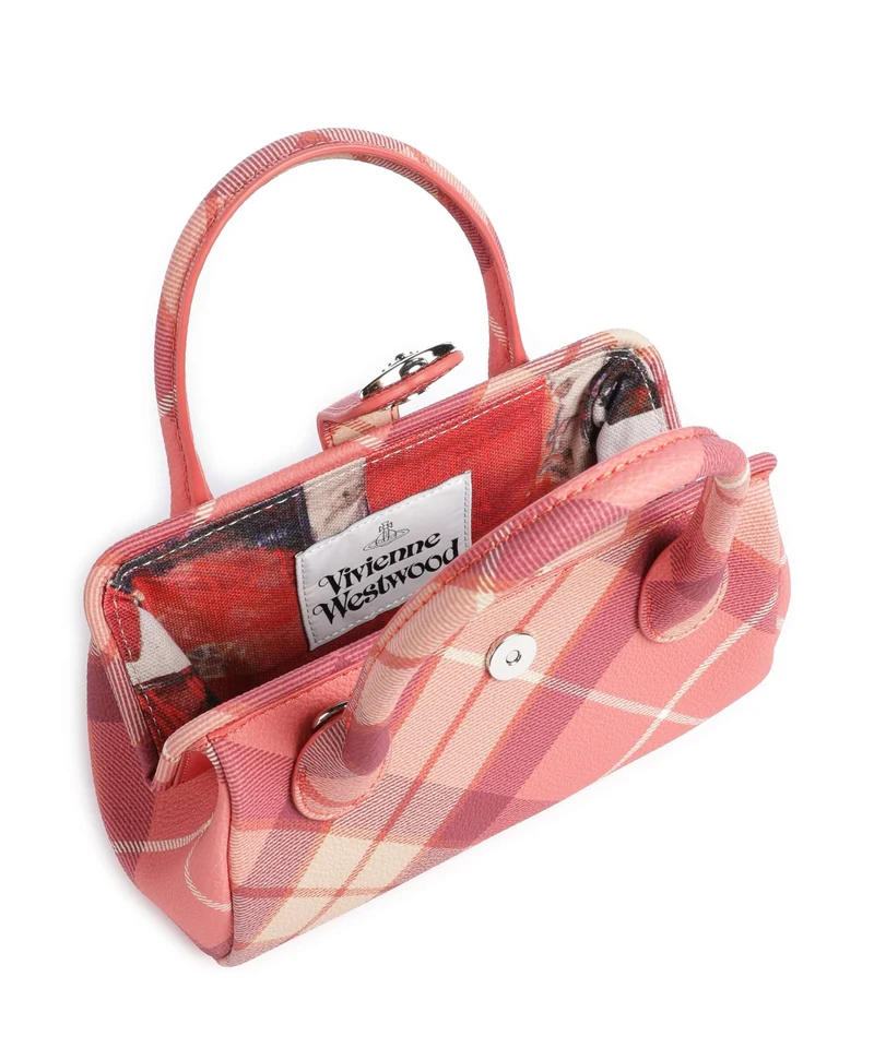 Vivienne Westwood Pamela Buccia D'Arancia Small Sac à main fraser pink