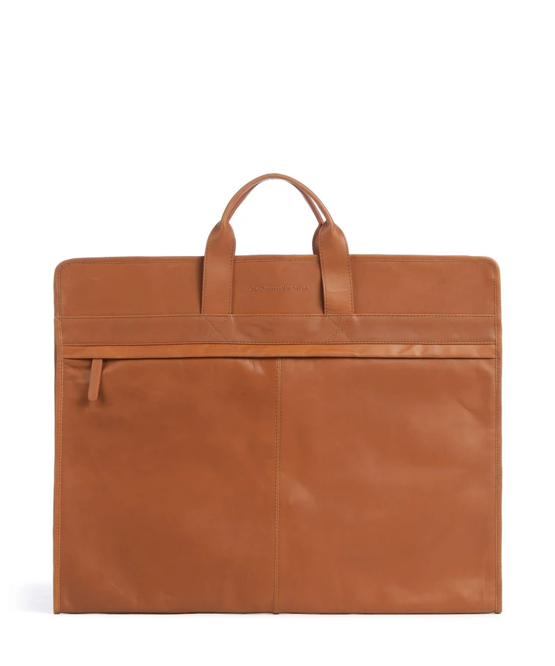 The Chesterfield Brand Wax Pull Up Cow Carson Porte-habits cognac
