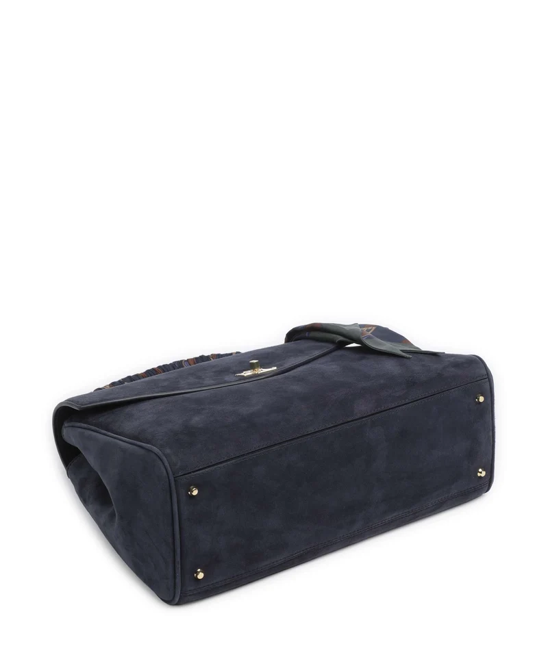 Lauren Ralph Lauren Farrah Medium Sac à main lauren navy/urban bltng/navy multi