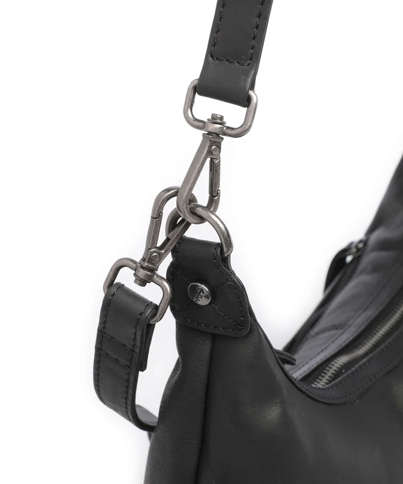 The Chesterfield Brand Wax Pull Up Cow Fierra Sac fourre-tout black