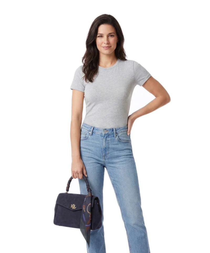Lauren Ralph Lauren Farrah Small Sac à main lauren navy/urban bltng/navy multi