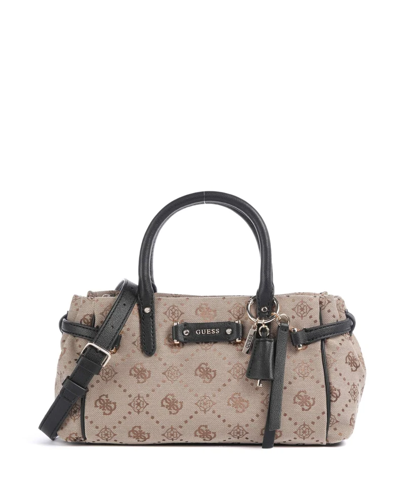 Guess Dorothy Girlfriend Small Sac à main latte logo/black