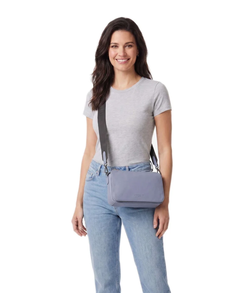 Liebeskind Clarice Sheep Natural Sac bandoulière flower blue
