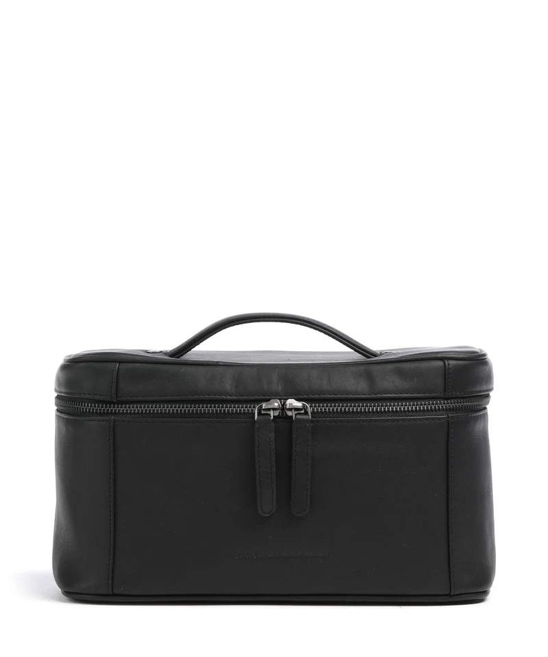 The Chesterfield Brand Wax Pull Up Cow Limone Trousse de toilette black