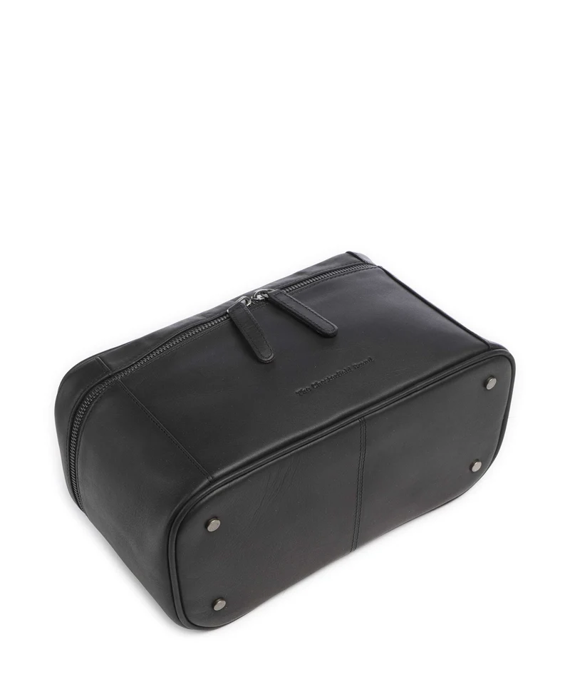 The Chesterfield Brand Wax Pull Up Cow Limone Trousse de toilette black