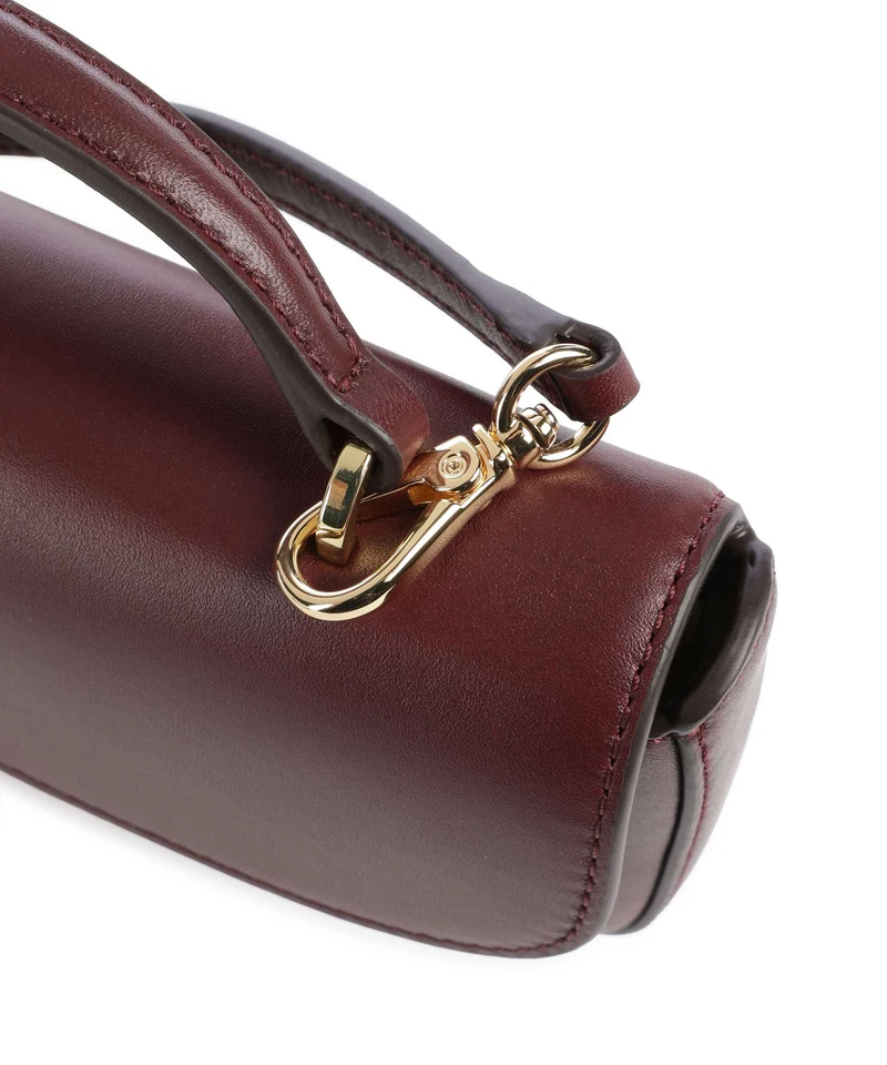 Lauren Ralph Lauren Marcy Large Sac bandoulière dark garnet