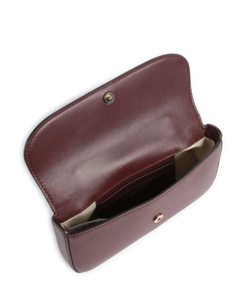 Lauren Ralph Lauren Marcy Large Sac bandoulière dark garnet