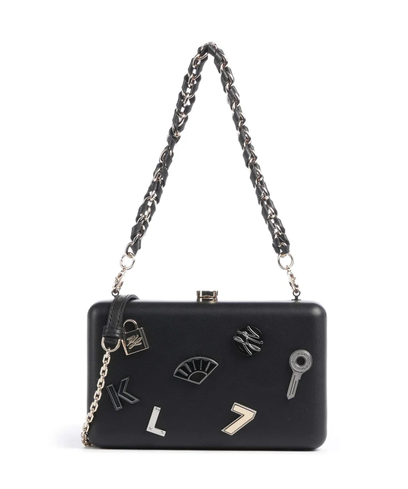 Karl Lagerfeld K/Soiree Pochette black nickel