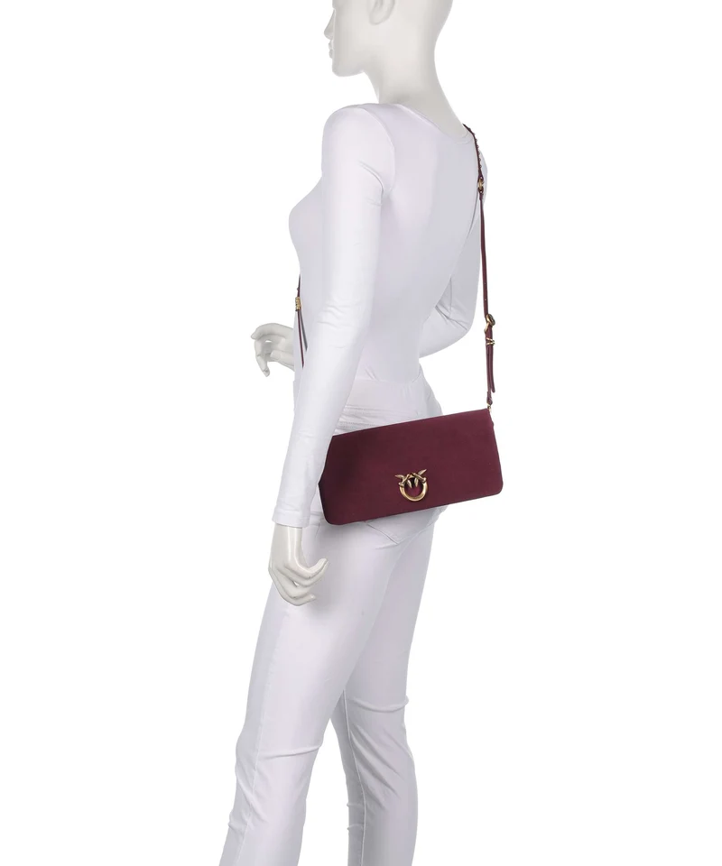 Pinko Click Soft Horizontal Classic Sac bandoulière ribes intenso/antique gold