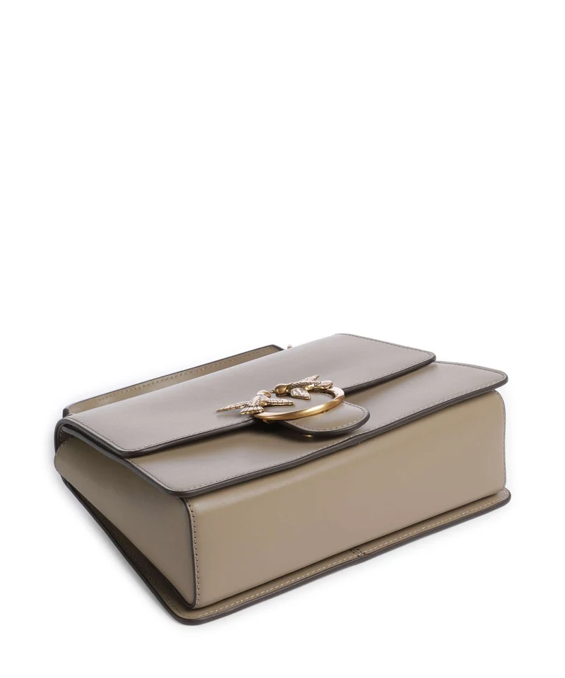 Pinko Love One Classic Sac à main grigio talpa/antique gold