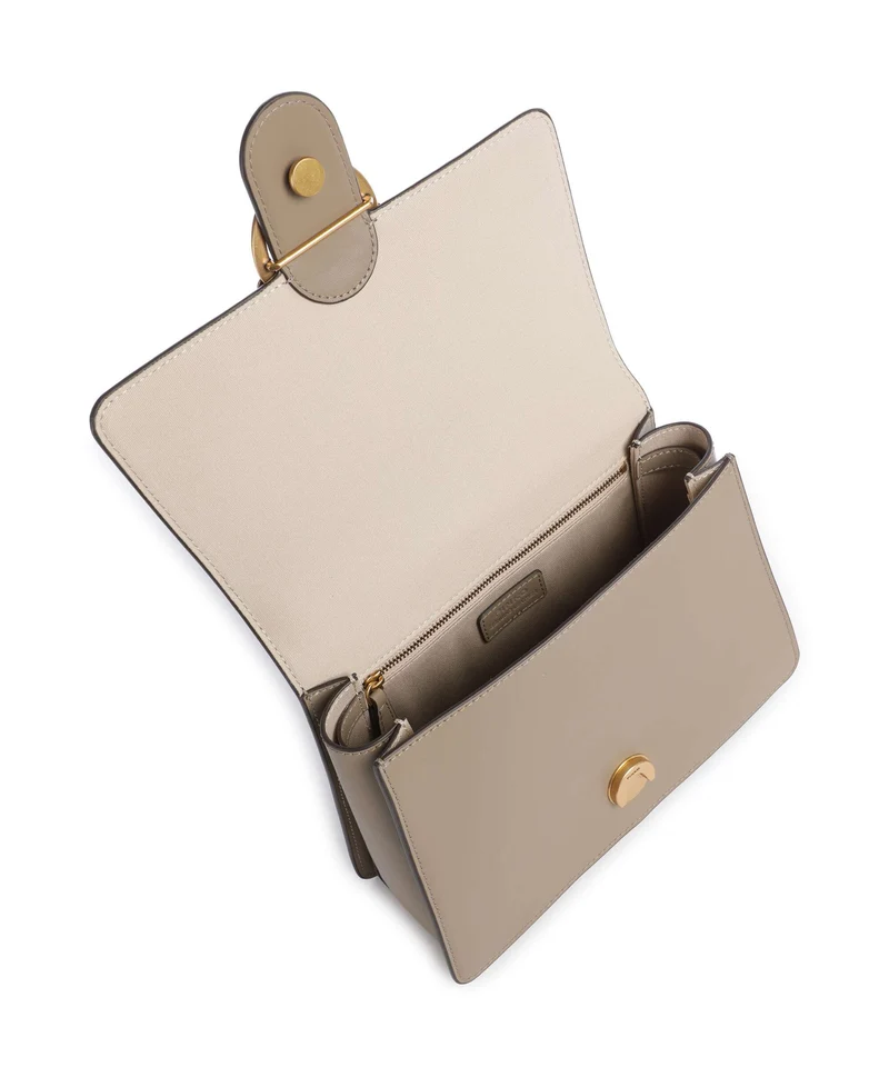 Pinko Love One Classic Sac à main grigio talpa/antique gold