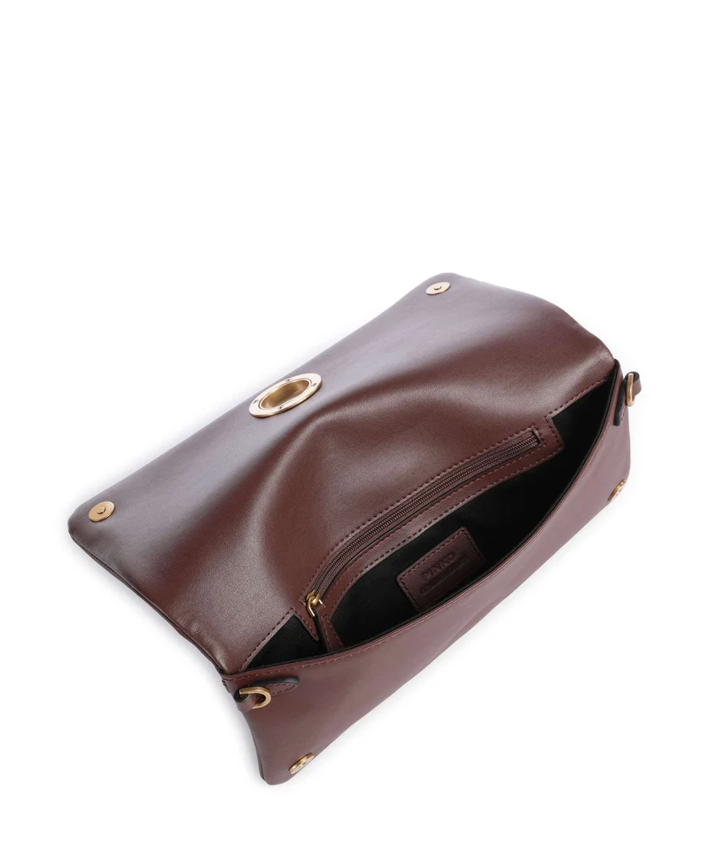 Pinko Click Soft Classic Sac bandoulière castano intenso/antique gold