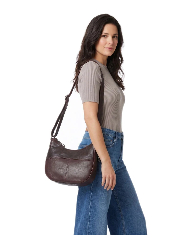 Spikes & Sparrow Bronco Filippa Sac bandoulière dark brown