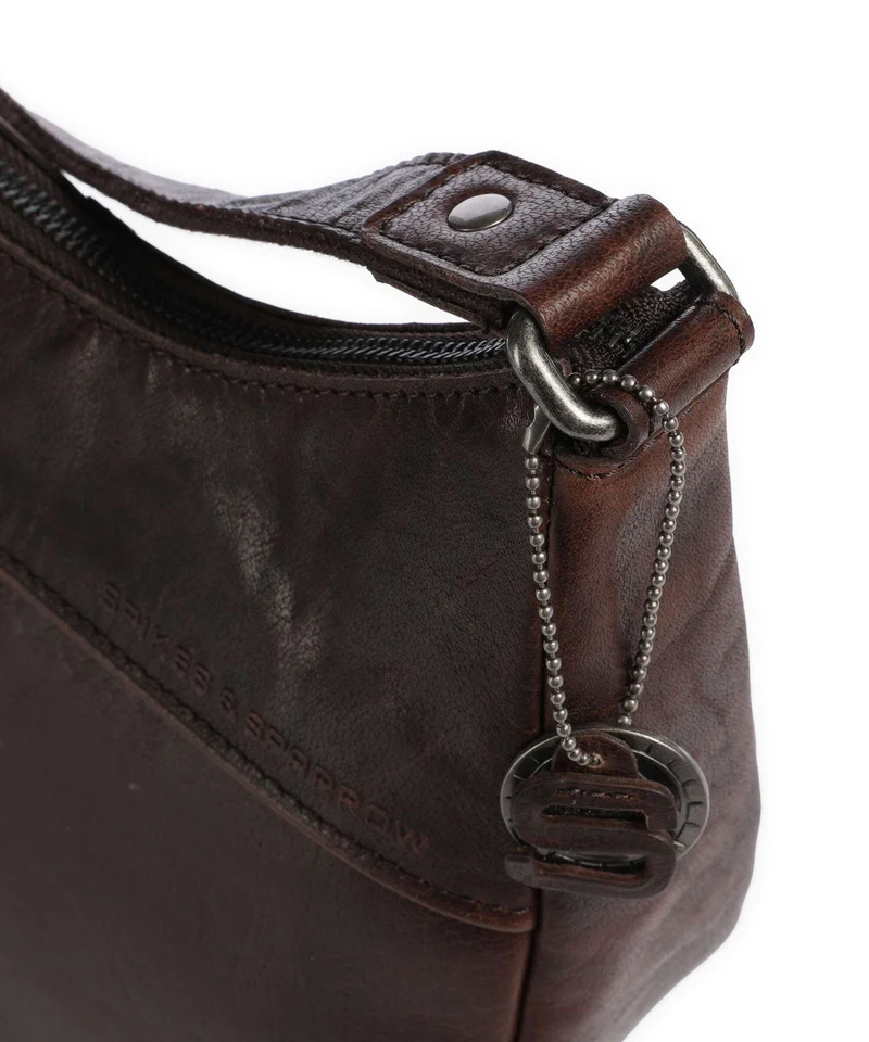 Spikes & Sparrow Bronco Filippa Sac bandoulière dark brown