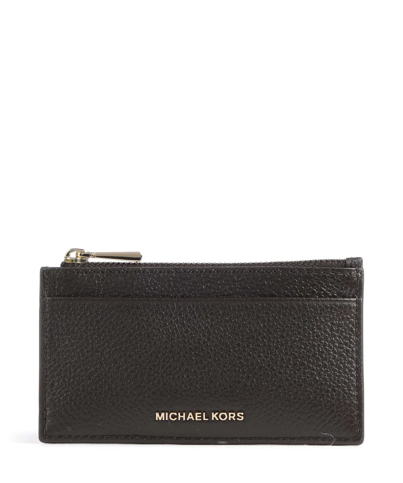 Michael Kors Jet Set Étui à cartes crédit chocolate