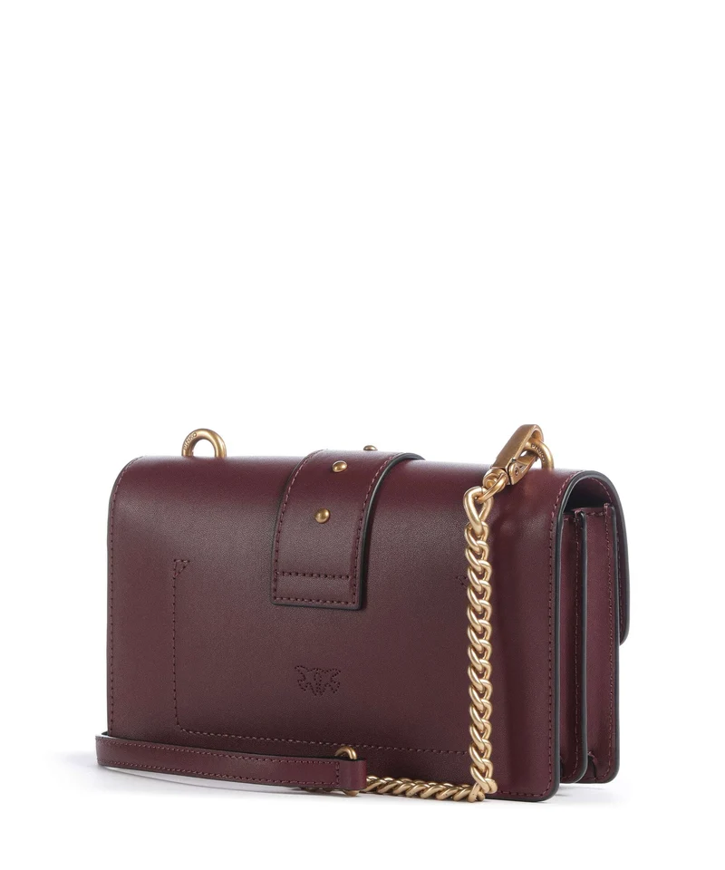 Pinko Love One Mini New Buckle Sac bandoulière ribes intenso/antique gold