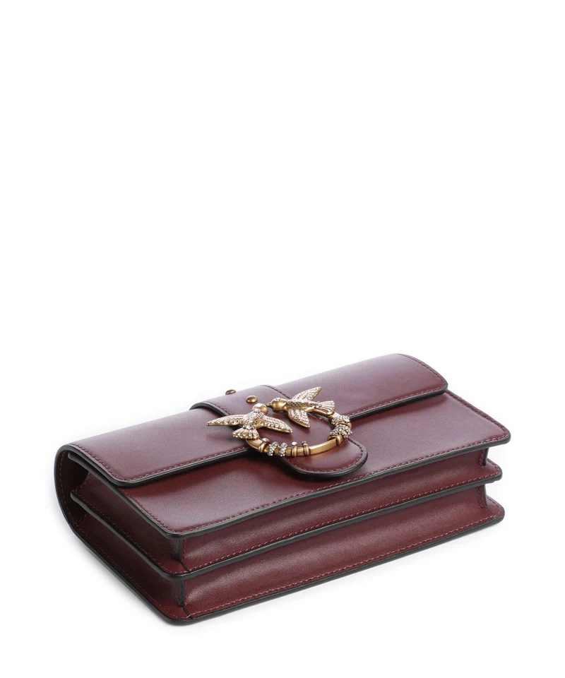 Pinko Love One Mini New Buckle Sac bandoulière ribes intenso/antique gold