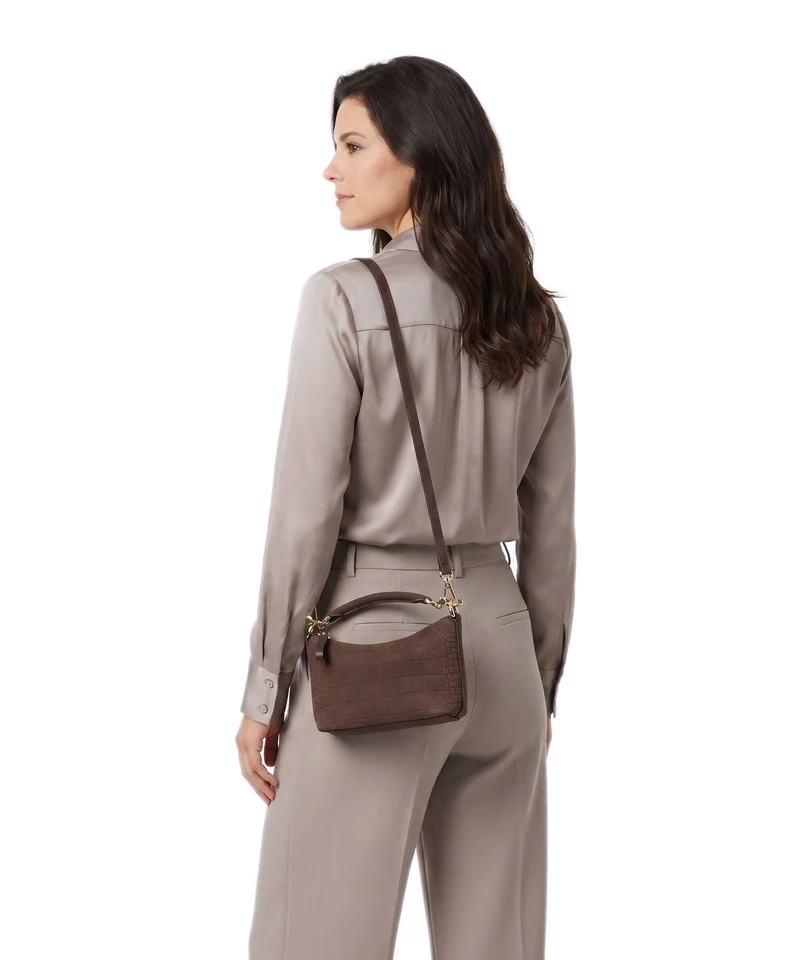 Lauren Ralph Lauren Blaike Mini Sac bandoulière chestnut brown