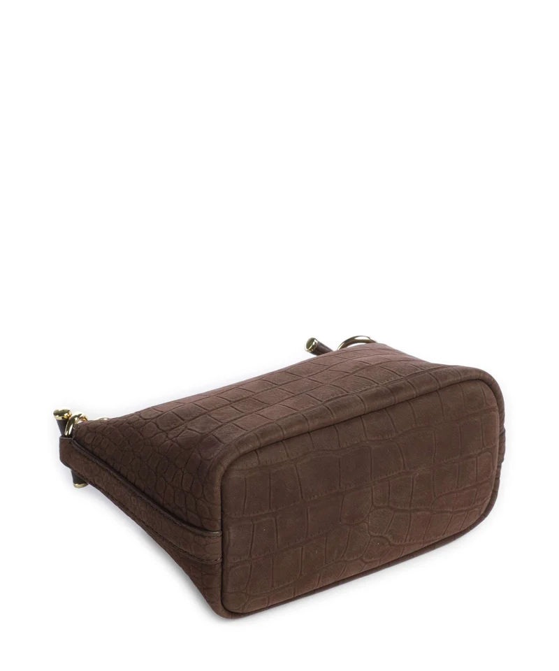 Lauren Ralph Lauren Blaike Mini Sac bandoulière chestnut brown