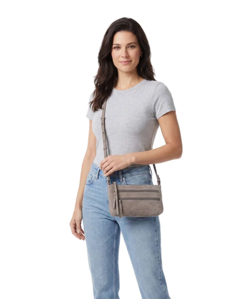 Liebeskind Zena Hydro Suede S Sac bandoulière neutral grey