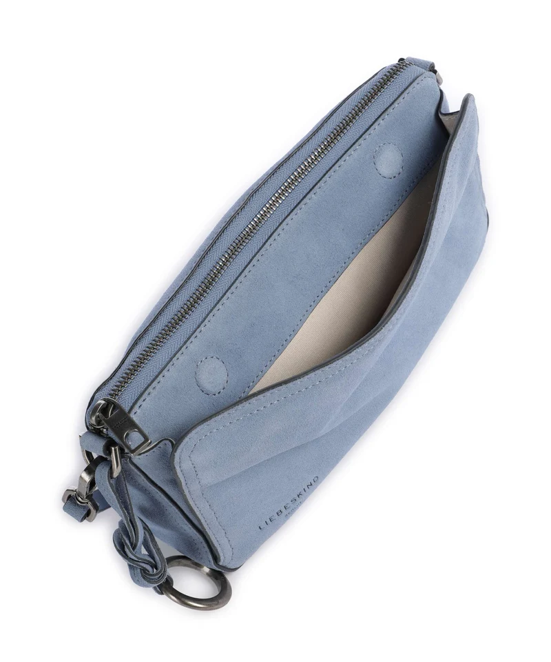 Liebeskind Clarice II Hydro Suede M Sac bandoulière flower blue