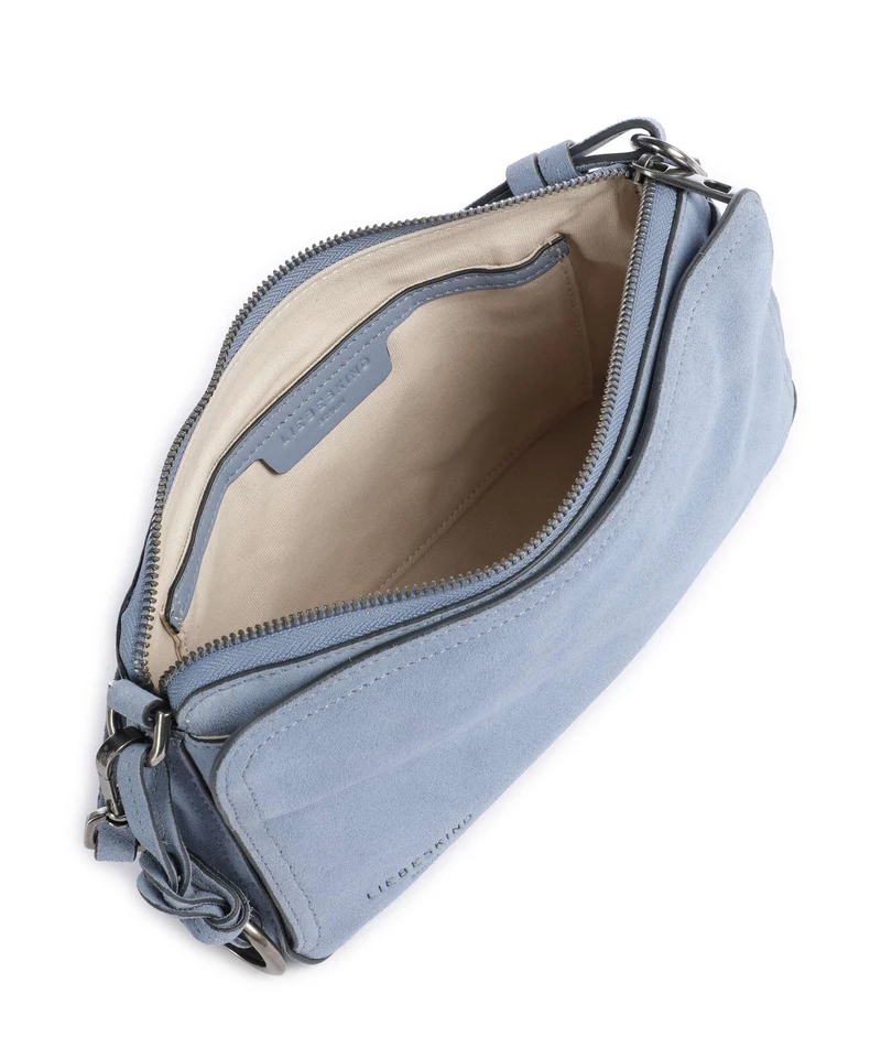 Liebeskind Clarice II Hydro Suede M Sac bandoulière flower blue