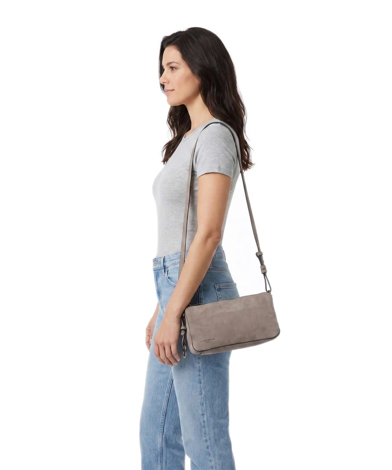 Liebeskind Clarice II Hydro Suede M Sac bandoulière neutral grey