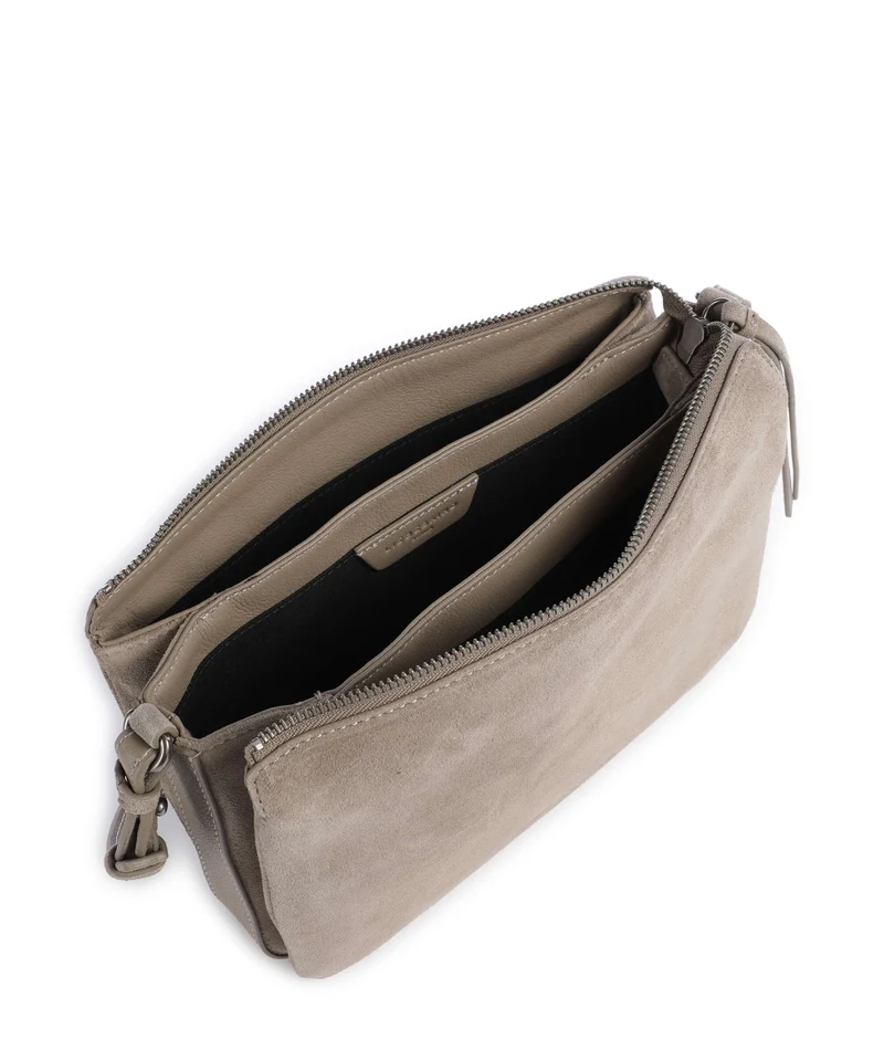 Liebeskind Nina Hydro Suede M Sac bandoulière neutral grey