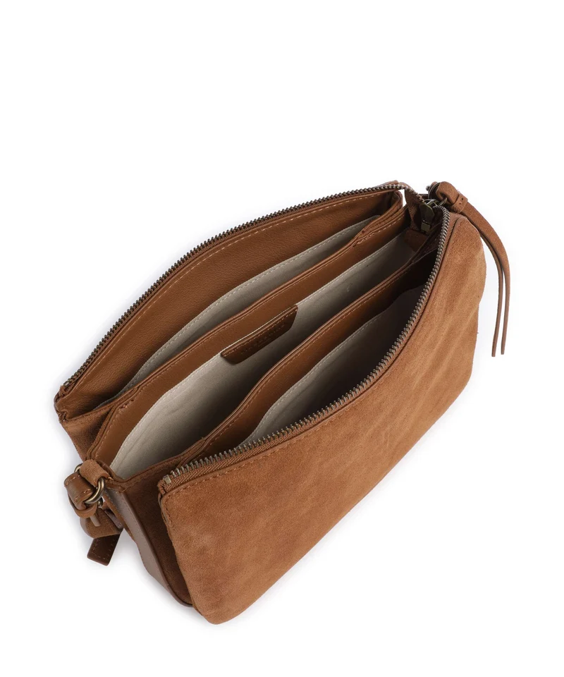 Liebeskind Nina Hydro Suede M Sac bandoulière brown