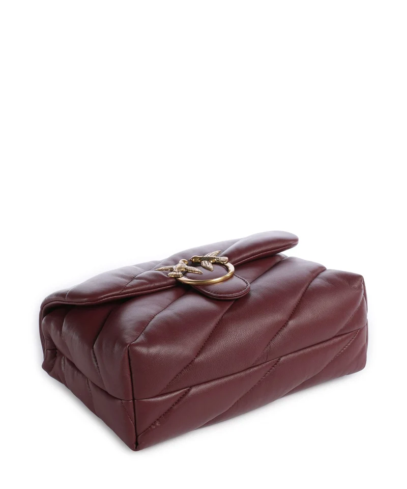 Pinko Love Puff Classic Sac porté épaule ribes intenso/antique gold