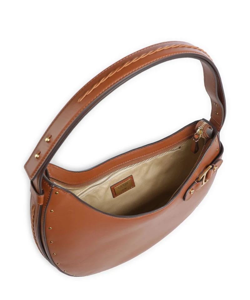 Lauren Ralph Lauren Tasha Large Sac porté épaule lauren tan