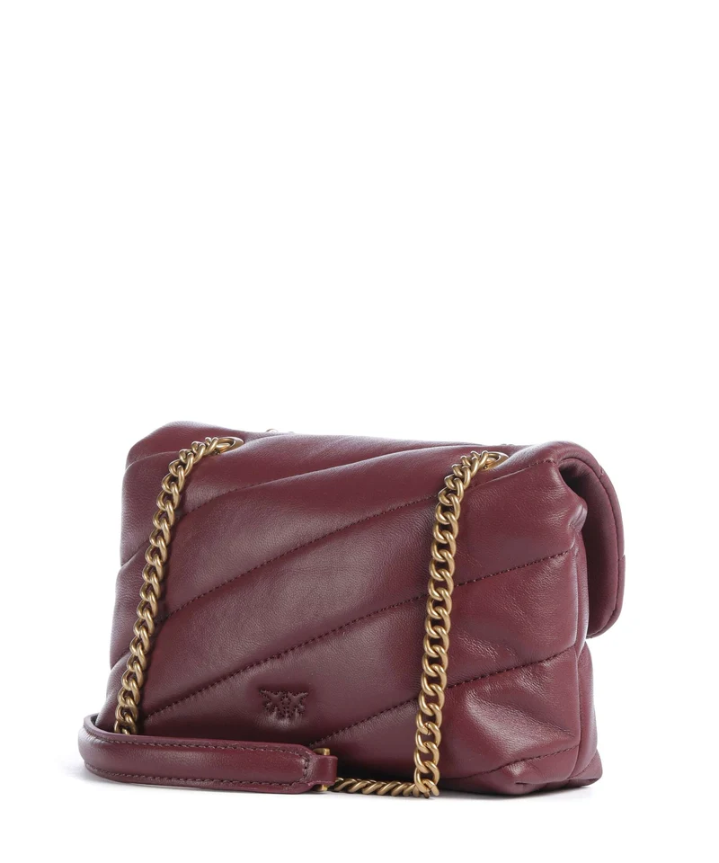 Pinko Love Puff Baby Sac porté épaule ribes intenso/antique gold