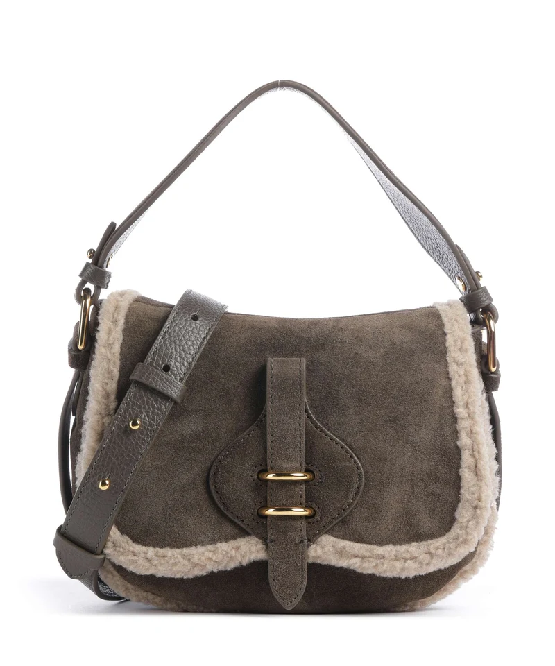 Coccinelle Smash Suede Sac à main fango/warm taupe