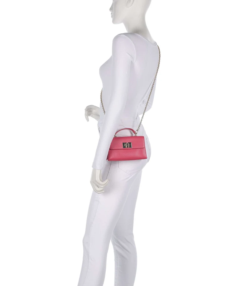 Furla 1927 Mini Sac bandoulière velvet pink