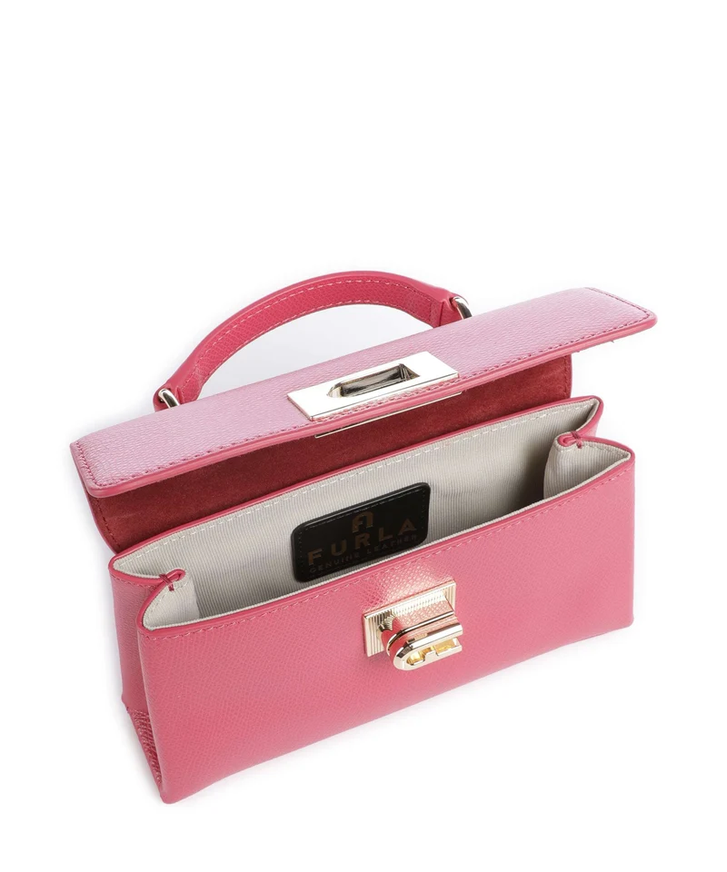 Furla 1927 Mini Sac bandoulière velvet pink