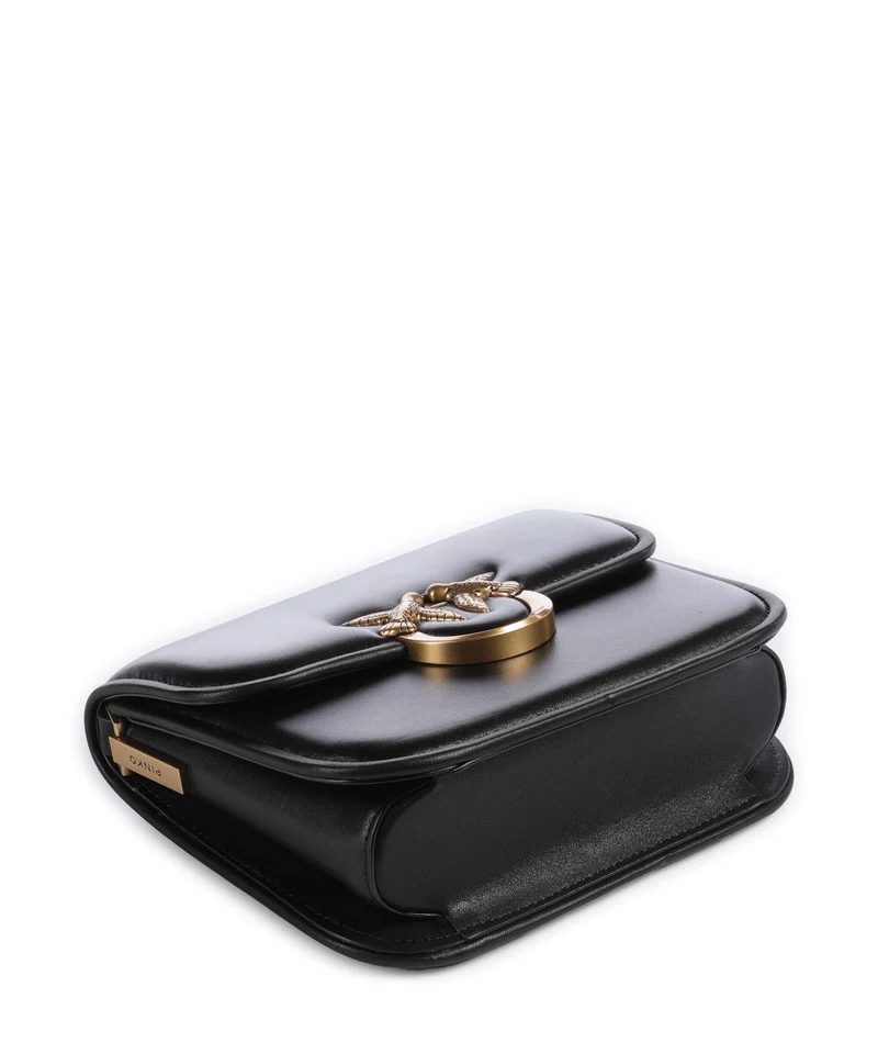 Pinko Love One Mini Sac bandoulière nero/antique gold