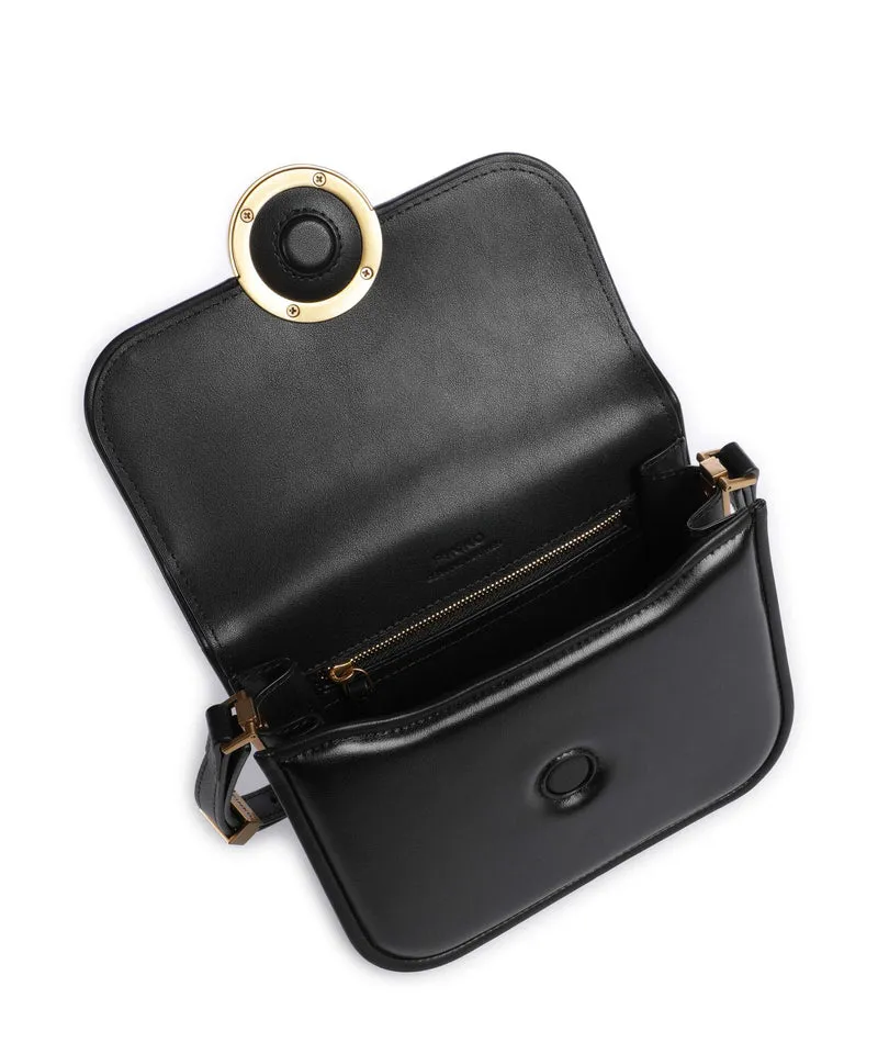 Pinko Love One Mini Sac bandoulière nero/antique gold