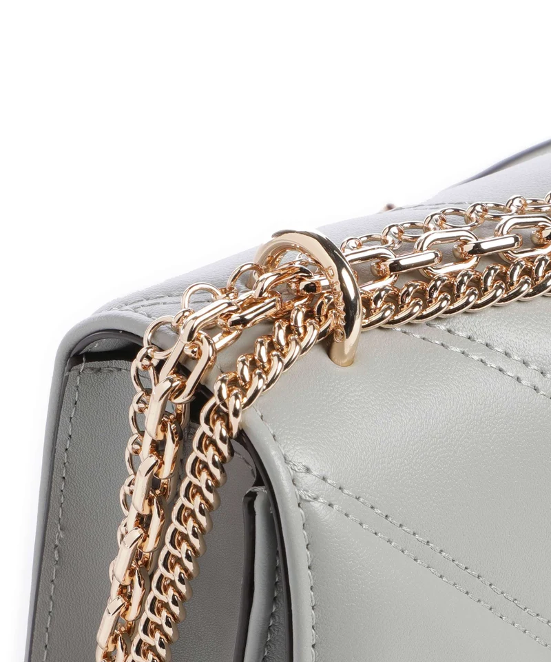 Pinko Love One Mini Sac porté épaule grigio perla/gold mordore