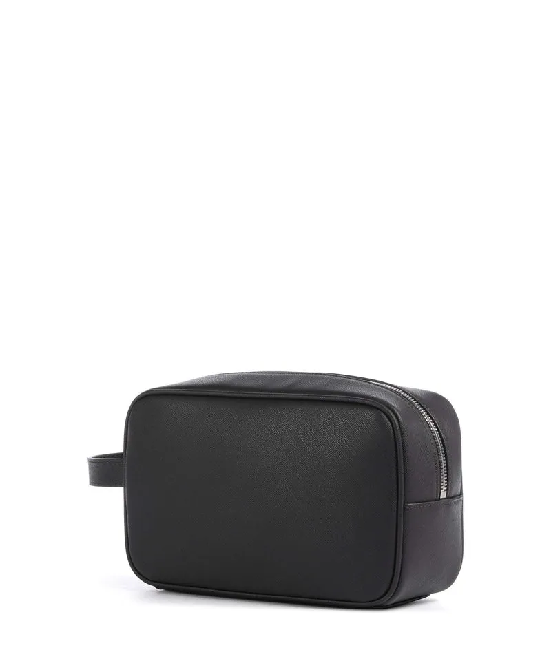 Emporio Armani Saffiano Animation Trousse de toilette ebony