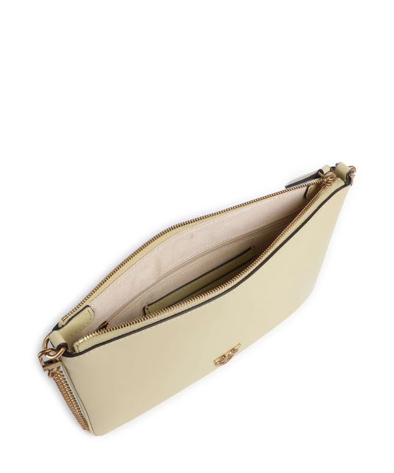 Pinko Flat Classic Sac bandoulière giallo vaniglia/antique gold